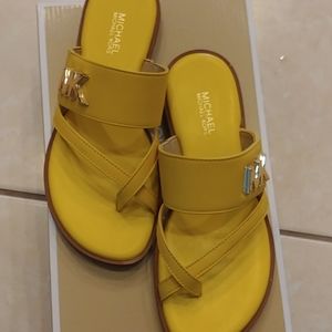 Michael Kors Sidney logo sandal